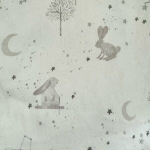 Three flannel Pottery Barn Kids crib sheets